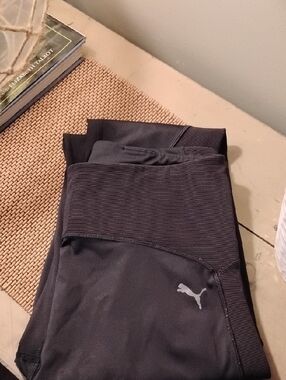 Puma Black High-Waist Training Leggings Women's M